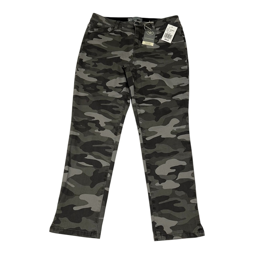 NWT Wit & Wisdom High Rise Ankle Skinner Cam Jeans Size 6P